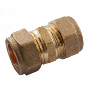 Compression Straight Connector - 8mm x 8mm Compression Straight Connector - 8mm x 8mm