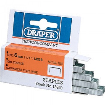 Staples (Box of 1000) - 8mm Staples (Box of 1000) - 8mm