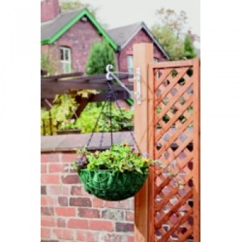 Hanging Basket Bracket - 25cm/10 White Hanging Basket Bracket - 25cm/10 White