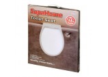 Plastic White Toilet Seat