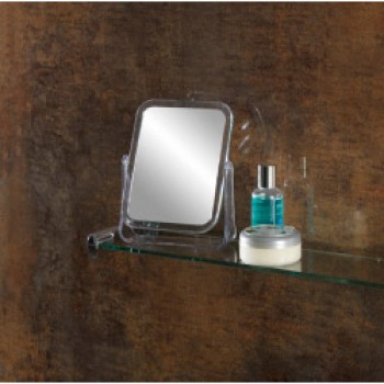 Rectangular Plastic Mirror - 16 x 12cm Rectangular Plastic Mirror - 16 x 12cm