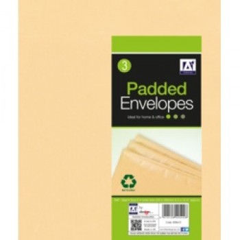 Padded Brown Envelopes - 240 x 275 Pack 3 Padded Brown Envelopes - 240 x 275 Pack 3