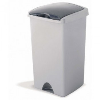 Lift Top Bin - 48L Metallic Lift Top Bin - 48L Metallic