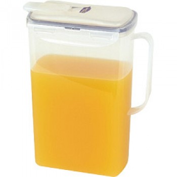 Food Storage Container - Rectangular Fridge Door Jug - 2L (190 x 100 x 234mm)