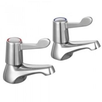 Lever Basin Taps - W: 44mm H: 98mm D: 115mm Lever Basin Taps - W: 44mm H: 98mm D: 115mm