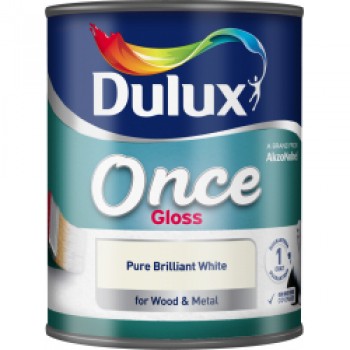 Once Gloss 750ml - Pure Brilliant White Once Gloss 750ml - Pure Brilliant White