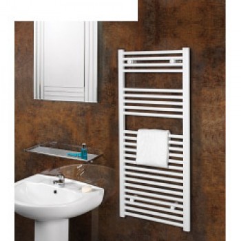 White Straight Towel Rail - 500 X 1200mm White Straight Towel Rail - 500 X 1200mm